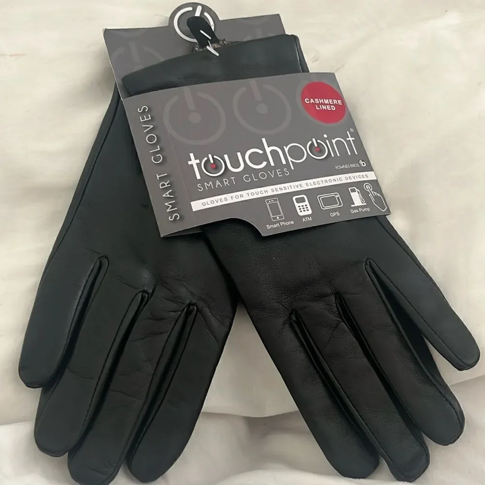 NWT Touchpoint Smart Nordstrom Gloves Cashmere lined